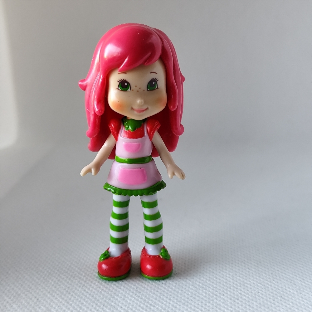 3/$25💙2008 STRAWBERRY SHORTCAKE 3" Mini Figure Doll Toy